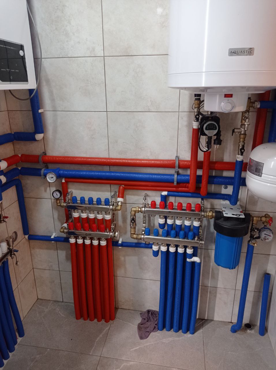 Монтаж отопления 2