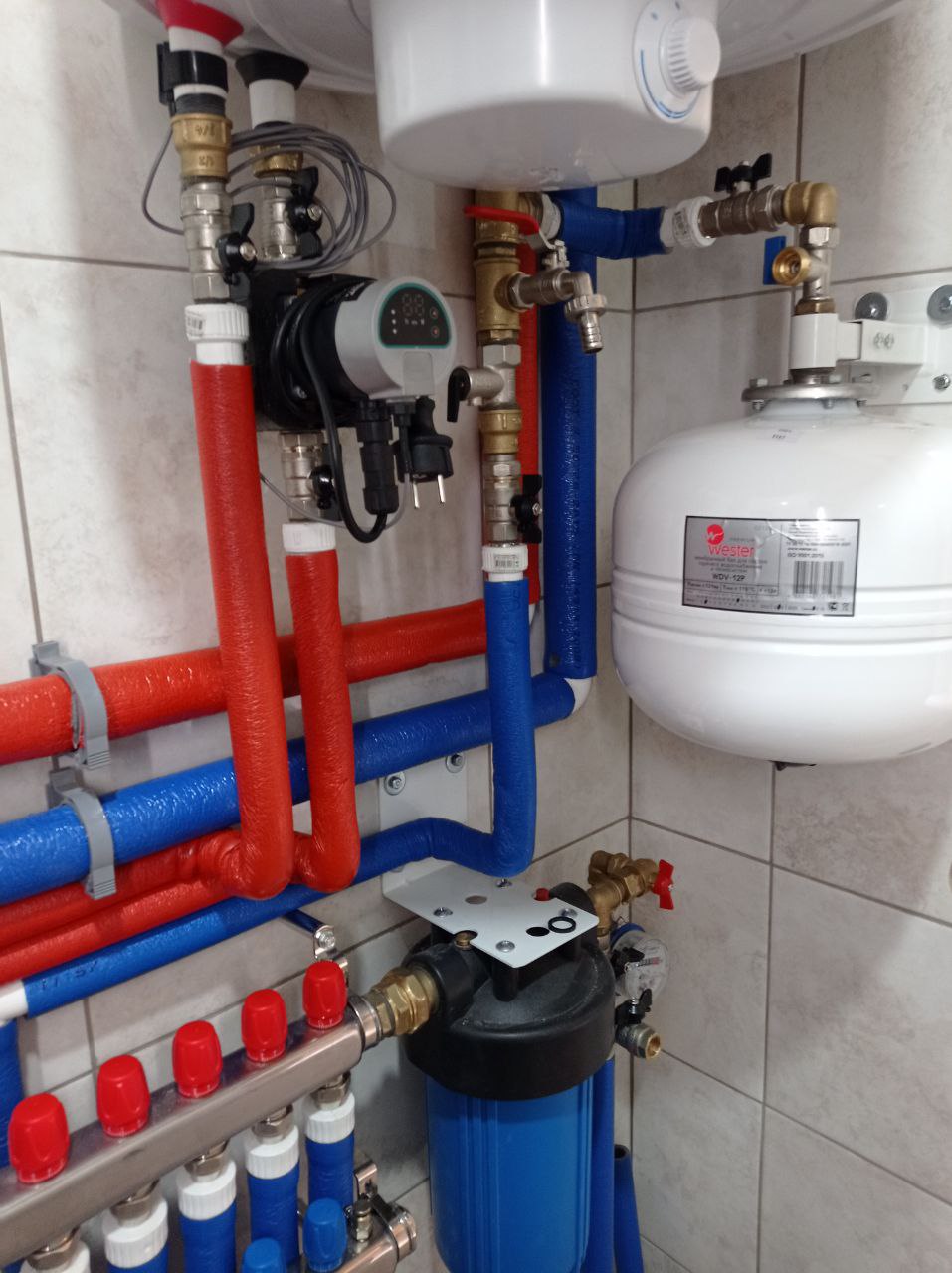 Монтаж отопления 3