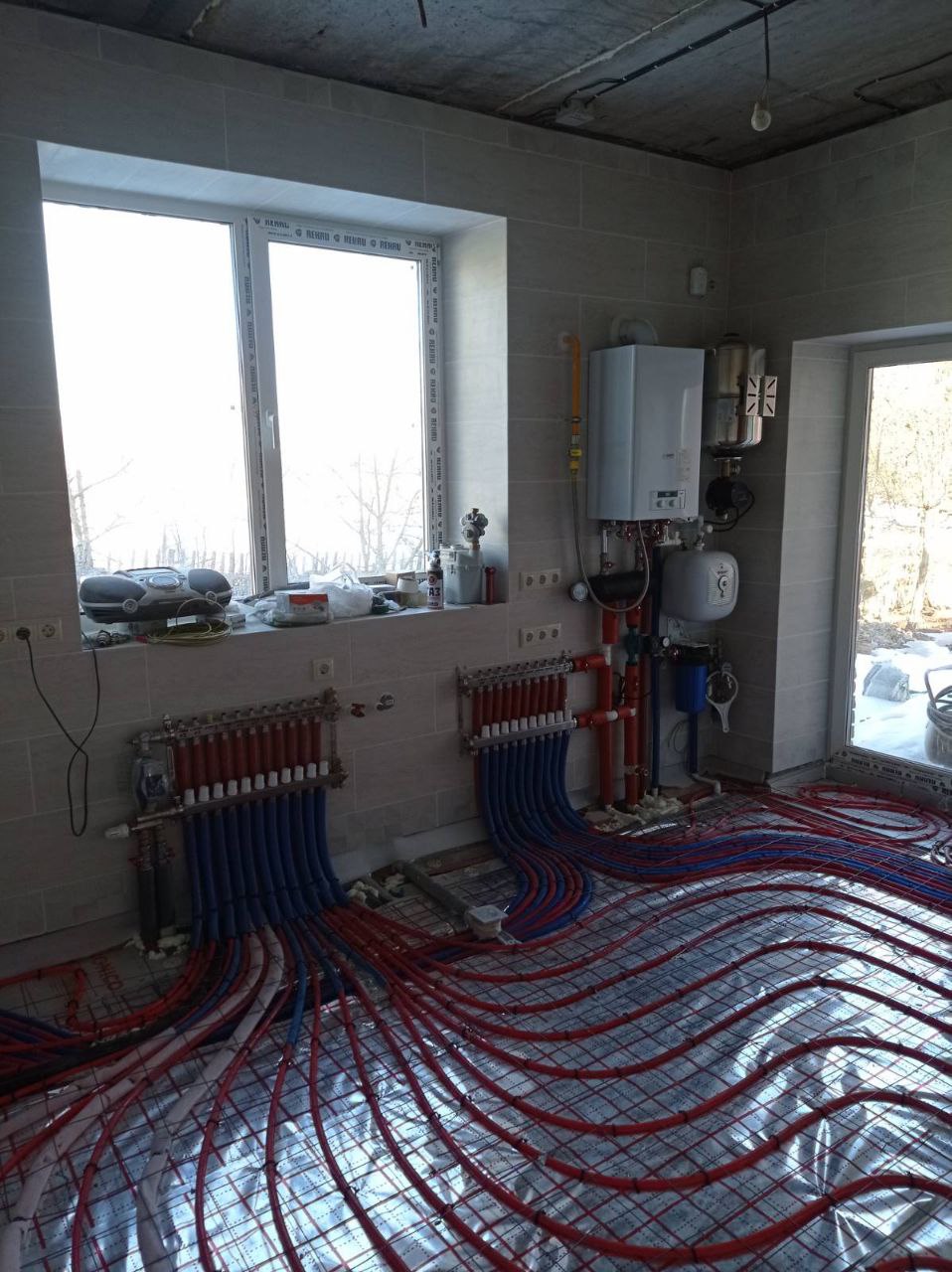 Монтаж отопления 5