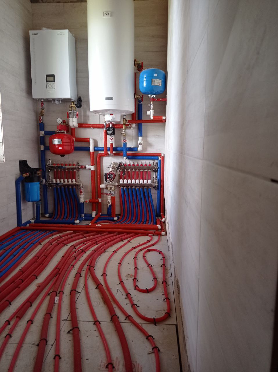 Монтаж отопления 7